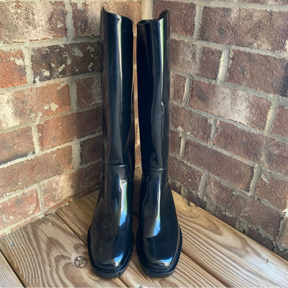 Everlane Shoes 10 Riding Boot Black - Picture 5 of 11